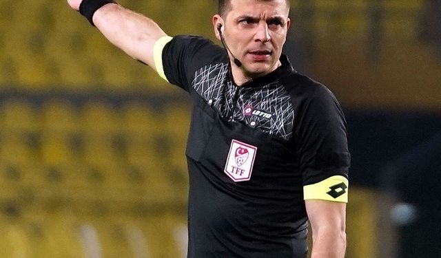 Alanyaspor-Kayserispor maçını Ümit Öztürk yönetecek