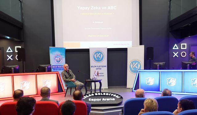 KAYÜ’de 'Yapay Zekâ ve ABC: Bilimde Yeni Krallık ve Kraliçesi' Konferansı Düzenlendi