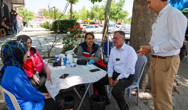 Hacılar Belediye Başkanı Özdoğan’dan Kan Bağışı Kampanyasına Destek