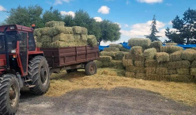 Talas Belediyesi’nden Üreticiye Yem Desteği