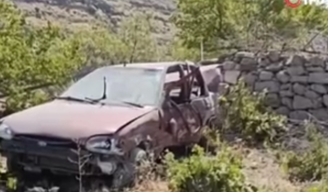Kayseri’de Faciadan Dönüldü: Otomobil Bahçeye Uçtu