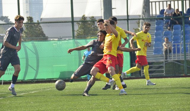 Kayserispor U19 PAF Takımı 3 puanla döndü