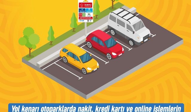 Kayseri'de yol kenarı otoparklarda HGS ile ödeme dönemi