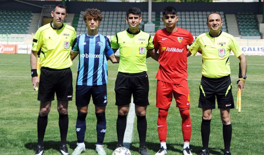 Elit U17 Gelişim Ligi: Adana Demirspor U17: 1 - Kayserispor U17: 0