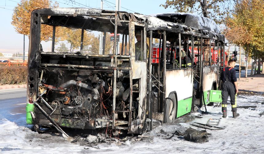 Otobüslerde çıkan yangınların sebebi belli oldu