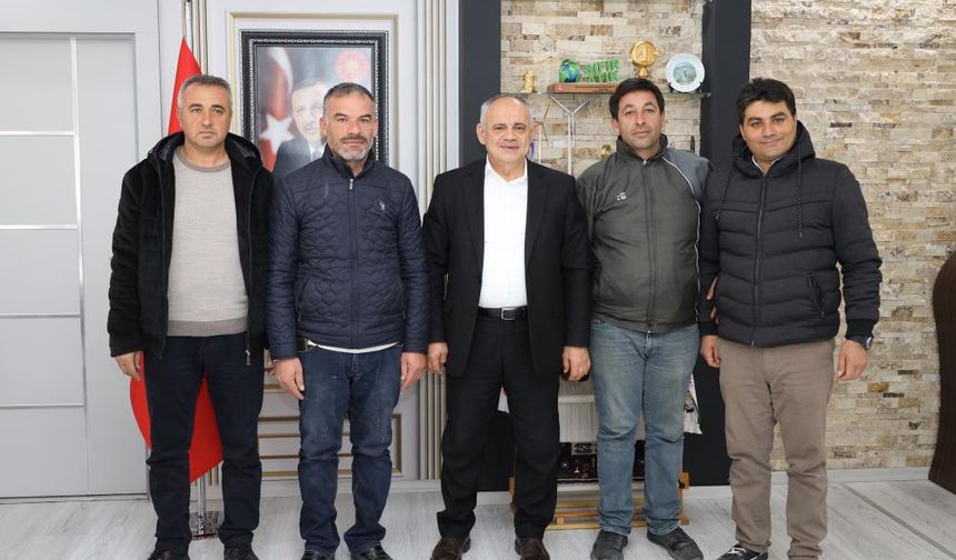 Başkan Öztürk personelle vedalaştı