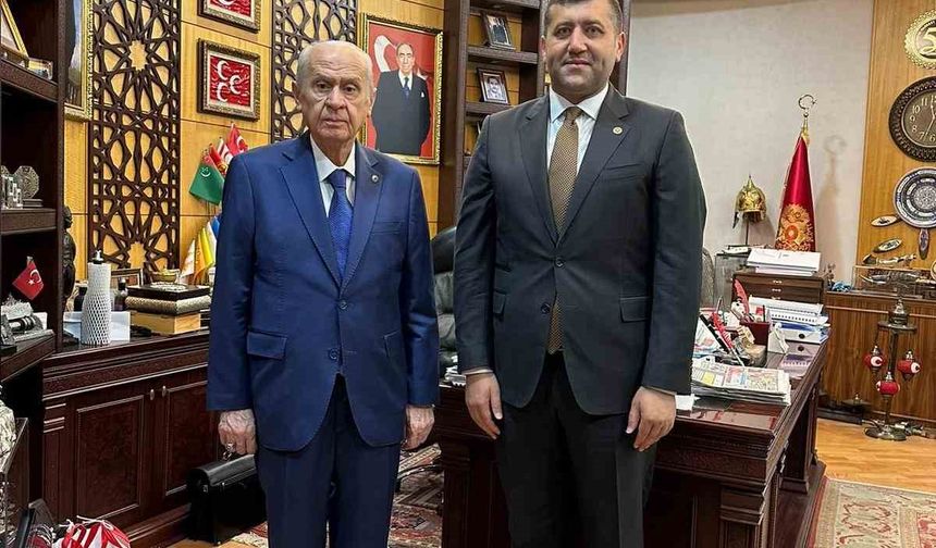 Baki Ersoy’dan Devlet Bahçeli’ye ziyaret!