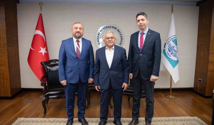 Kayseri Büyükşehir Belediye Başkanı, TÜBİTAK Yetkililerini Ağırladı