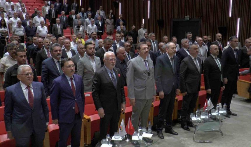 TOBB Başkanı Hisarcıklıoğlu: “Orta Anadolu Üretim Havzası için Kayseri hazır”