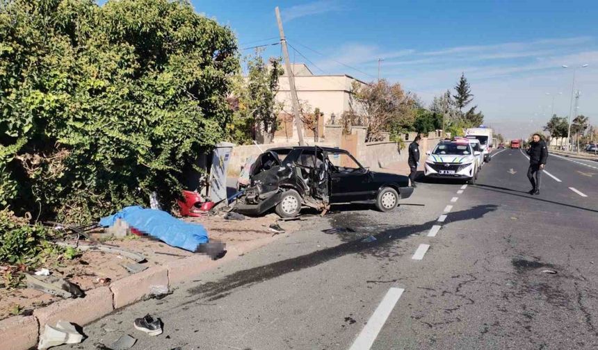 Kaza yapan Tofaş perte çıktı: 1 ölü, 3 yaralı!