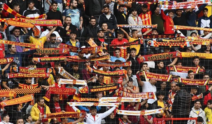 Kayserispor 71 bin taraftara oynadı