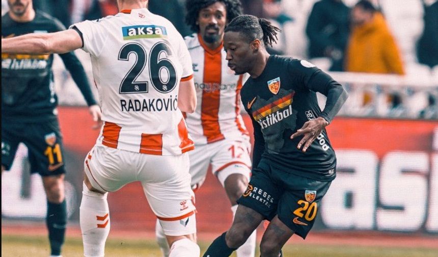 Kayserispor PFDK’ya sevk edildi