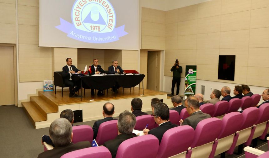 AÜB Üst Kurul Toplantısı ERÜ Ev Sahipliğinde Yapıldı