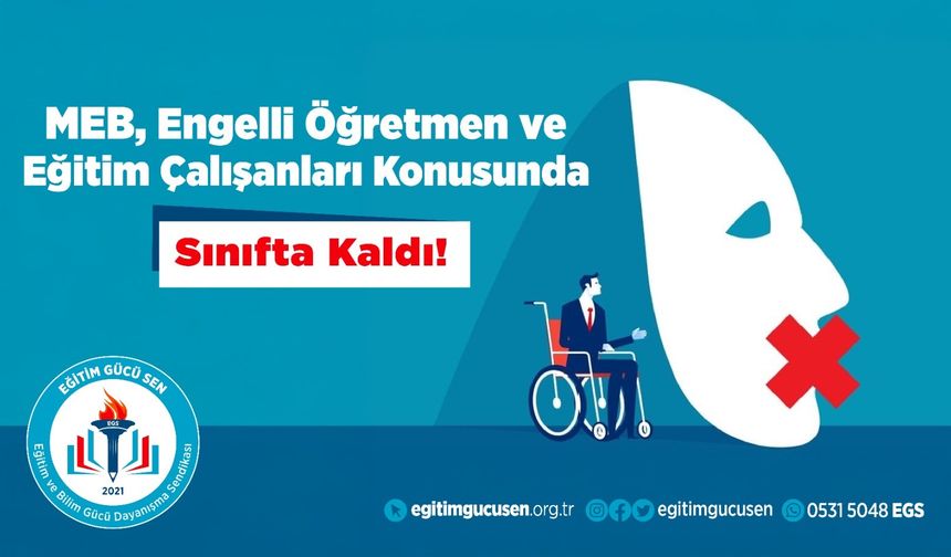 Engelli Eğitimciler Eşitlikten Uzak: Her 3 Kişiden 2’si Ders Materyaline Ulaşamıyor