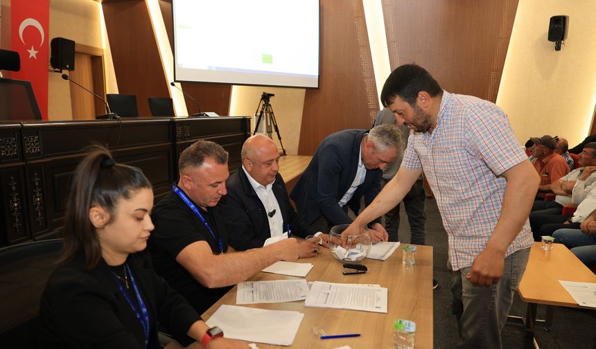 Talas’ta Kurban Satış Yerleri Kura ile Belirlendi