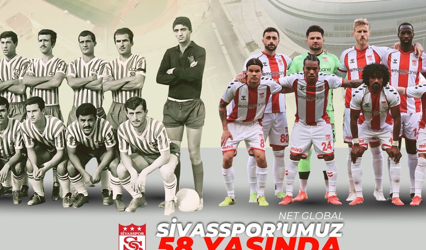 Sivasspor’dan 58. Yıla Gurur ve Minnet Dolu Mesaj: “İyi ki Varsın Sivasspor”