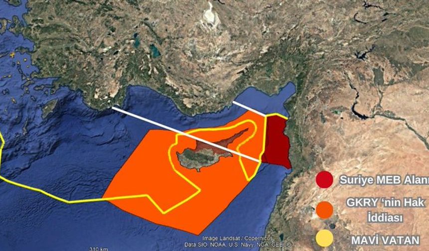 Türkiye ile Suriye Arasında Deniz Yetki Alanları Anlaşması Gündemde
