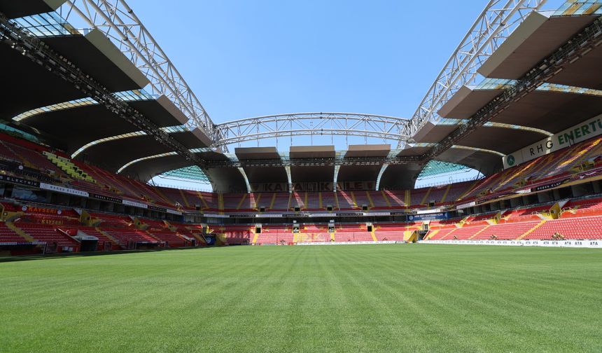 RHG Enertürk Enerji Stadyumu Yeni Sezona Hazır