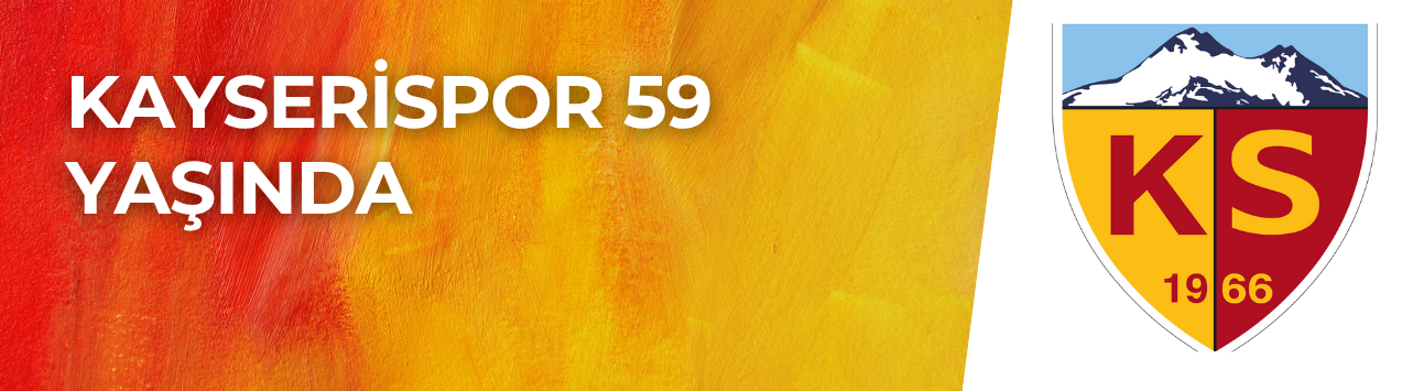 Kayserispor 59. yaşını kutladı